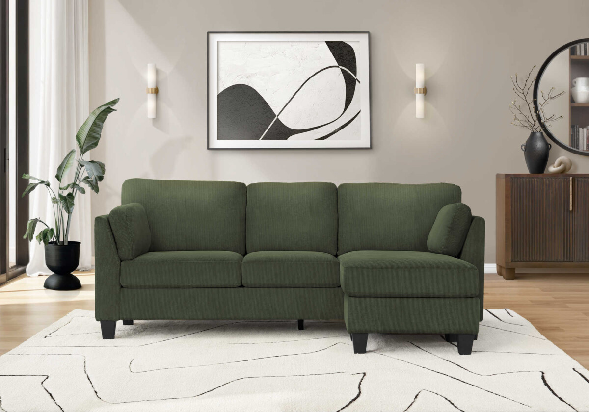 Olivia Sectional - Left or Right facing – HomeBella Furniture Ottawa