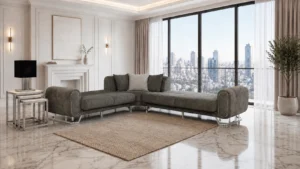 Aura Sectional Set – Grey at HomeBella Furniture, Ottawa – photo 3