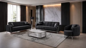 Boston Sofa Set – Grey at HomeBella Furniture, Ottawa – photo 5