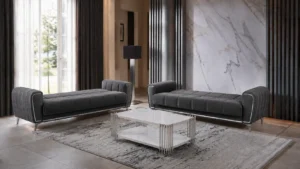 Boston Sofa Set – Grey at HomeBella Furniture, Ottawa – photo 8