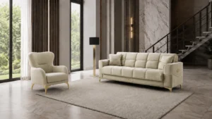 Clara Sofa Set – Beige at HomeBella Furniture, Ottawa – photo 9