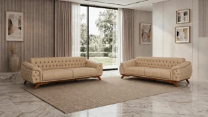 Lagos Sofa Set – Beige at HomeBella Furniture, Ottawa – photo 3