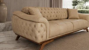Lagos Sofa Set – Beige at HomeBella Furniture, Ottawa – photo 4
