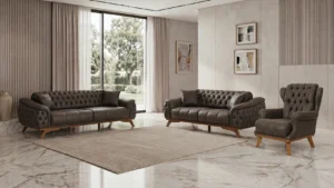Lagos Sofa Set – Grey at HomeBella Furniture, Ottawa – photo 1