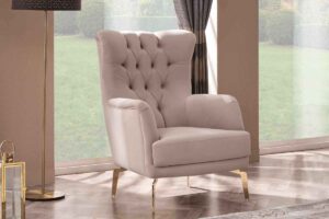 Tella Sofa Set – Beige & Gold at HomeBella Furniture, Ottawa – photo 4